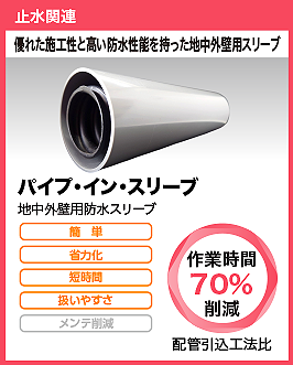 パイプ・イン・スリーブ